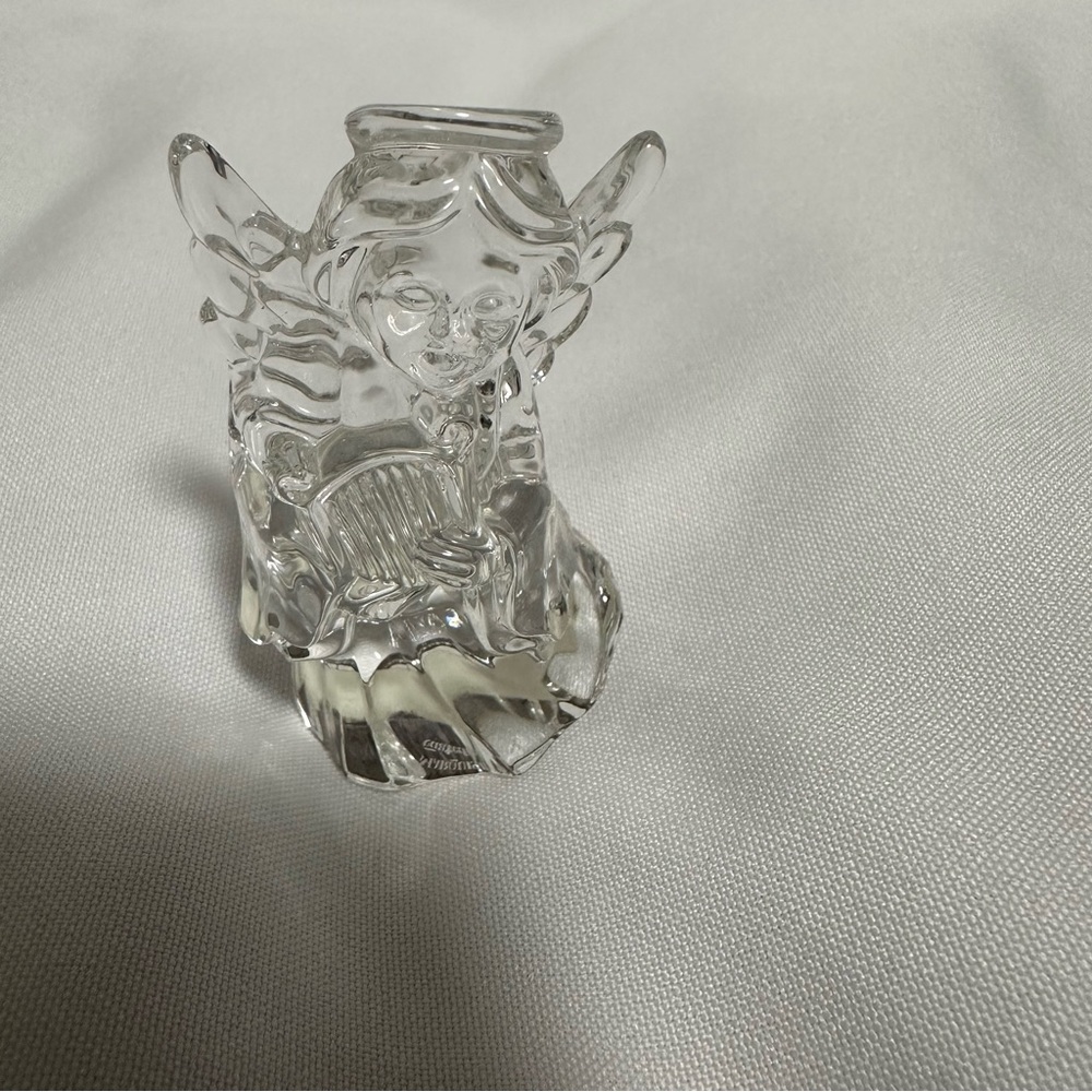 Marquis  Crystal Translucent Angel Ornament made in Germany